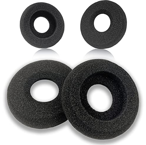 Ear Cushions for Plantronics Headset Earpads Replacement Foam Ear Pad Designed for Plantronics HW251N HW261N HW510 HW520 Blackwire C320 3210 3220 3320 Jabra PRO 920 Biz 2300 GN2000 Headphones (4 Pack)