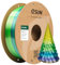 eSUN Silk Rainbow PLA Filament 1.75mm, Silky Multicolored 3D Drucker Filament PLA, Farbverlauf wechselnd 1KG Spule (2.2 LBS) für 3D Drucker, Wald Regenbogen