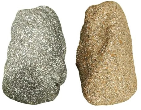 SchlüSselkasten FüR Den Garten 2 Stück Gartensteine ​​verstecken einen Ersatzschlüssel, gefälschter Stein Sieht aus wie echter Stein, sicher for den Außenbereich SchlüSselversteck (Size : B)