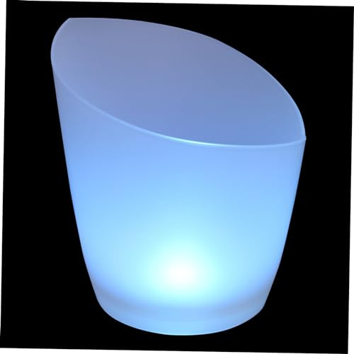 MAGICLULU Secchio per La Conservazione di Vino E Birra con Colori Graduali RGB Pail per Feste Bar