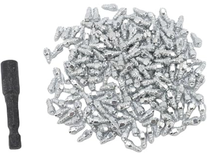 RiToEasysports Motorcykeldäck Anti Slip Spikes, 100st 4x9mm Steel Carbide Screw Spikes Tire Studs med Installationsverktyg för ATV SUV Dirt Bike Snowmobile