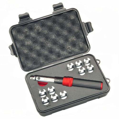 Qusedwey Chiave Dinamometrica per Raggi di Bici, Chiave per Raggi di Moto con Teste da 5,1-6,9 Mm, per Chiave Dinamometrica per Bici, Chiave Dinamometrica per Raggi.