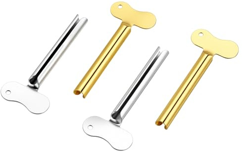 RAHHLIZS 4 Stücke Tubenausdrücker Tubenquetscher für Alle Tube Zahnpasta