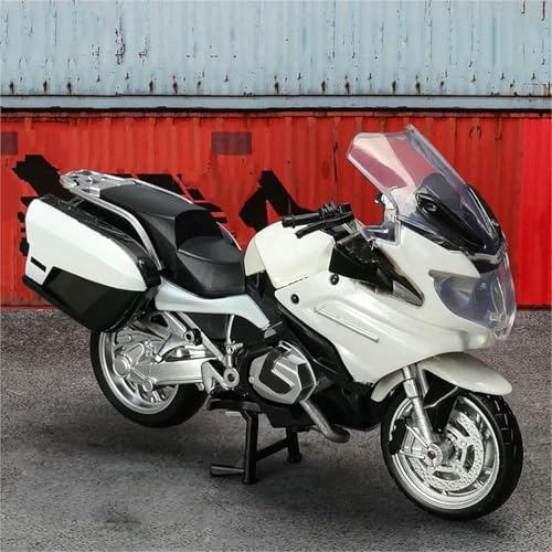 Leksaksmotorcykel Diecast Metal För Model 1/18 Collection Present till För BMW R1250 RT R 1250(White)