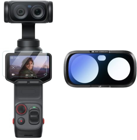 K&F CONCEPT Filtro Anticontaminación Lumínica para Insta360 Luna Ultra