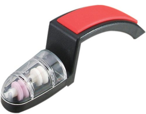 Shinkansen 'Water' Sharpener - Black and Red