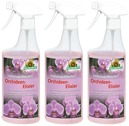 3 x 500 ml Neudorff Homöopathisches Orchideen-Elixier