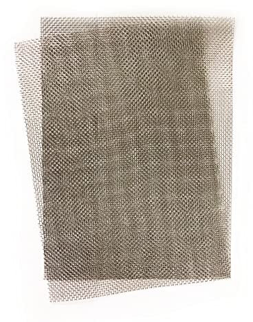 The Mesh Company's Heavy Duty (2mm) Anti Rodent Mesh Stainless Steel Woven Mouse Mesh | Pack of 2 A4 210 x 300mm Sheets Blocks Rat & Mice