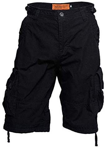 WEST COAST CHOPPERS Caine Ripstop Cargo Shorts Männer Short schwarz M