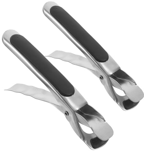 CIYODO 2 pinze anti scottatura per piatto caldo pinza pinza clip ciotola padella piastra retriever pinze per cucina forno a microonde friggitrice ad aria accessori da campeggio