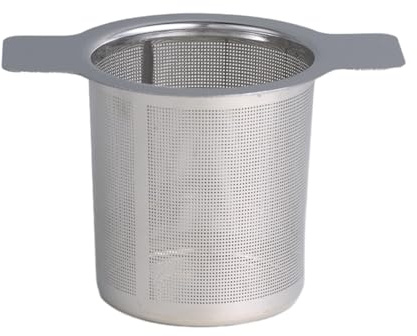 Colino da tè – Colino da tè sfuso | Colino da tè in acciaio inox | Infusore per tè multifunzionale | Attrezzatura per bere il tè lavabile in lavastoviglie per ingredienti caldi, tè ai fiori e brodo di