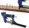 Pneumatic Brad Nailer, Split -Struktur, 20 1/4 Bis 1/2 -Zoll -Nägel, Leichte Nagelpistole -Grundnahrungsmittelpistole mit Gummigriff, Schnellanschlusseinlass, 100 -teilige