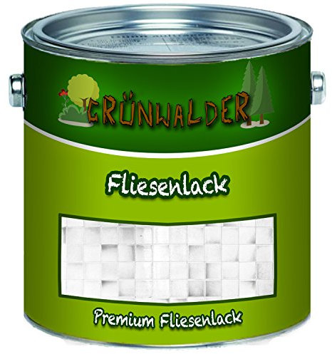 Grünwalder premium 2K Fliesenlack (2,5 L, Lichtgrau)