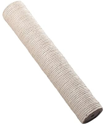 MagiDeal 1x Scratch Post Refill Pole Dia 2.8 in Sisal Mat Grind Claws Sisal Rope Climbing Playing DIY Cat Scratching Post Replacement, Beige H 12.5CM