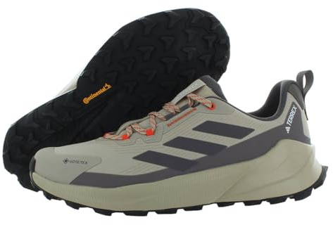 adidas Terrex Trailmaker 2 Gore-Tex Mens Shoes Size 10.5, Color: Wonder Beige/Charcoal/Semi Impact Orange/Team Khaki