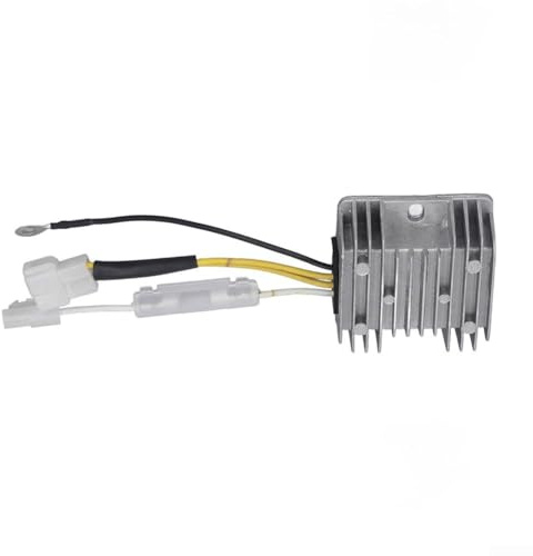 Regolatore di tensione del generatore 5KW 12V per motore, monofase 4 fili DC12V tubo regolatore con corpo in lega di alluminio compatibile con generatori diesel