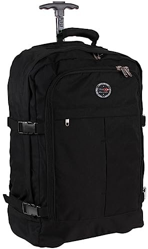 Cabin GO 5525 trolley Tracolle a Scomparsa - Zaino bagaglio a mano/cabina da viaggio leggero - 55 x 40 x 20 cm, 44 litri - con ruote