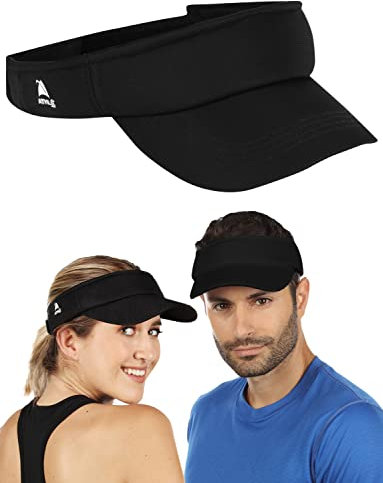 Visera para el sol, color negro