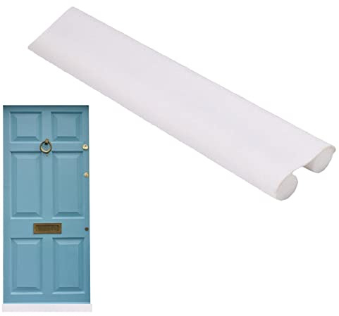 Boudin De Porte - Boudin Double Bas De Porte Isolant Coupe-Froid | Bas De Porte Double Isolant Stop Froid | Boudin De Porte Pour Bande D'étanchéité De Porte | Isolation Contre Le Froid Et Le Bruit