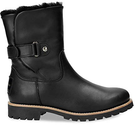 Panama Jack Damen Felia Igloo Travelling Halblange Stiefel, Schwarz, 42 EU
