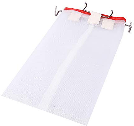 Filtro per miele, setaccio portatile rettangolare con setaccio per miele Attrezzatura per apicoltura Nessun blocco 14,56x8,66 pollici Strumenti per l'apicoltura per la lavorazione del miele