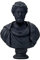 Marcus Aurelius Roman Emperor Stoic Philosopher Bust Head Portrait Sculpture Museum Copy