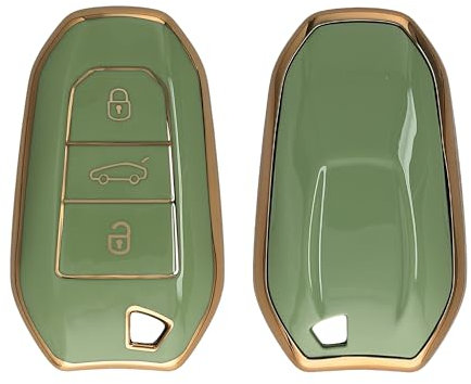 kwmobile Cover Chiave Auto Compatibile con Opel con 3 tasti Smartkey (Keyless Go) - Custodia Chiavi Auto Copri Telecomando - Copertina Chiave - Copertura in Silicone TPU