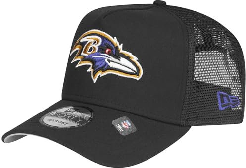 New Era A-Frame Snapback Trucker Cap - Baltimore Ravens