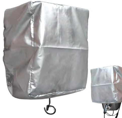 EV Carger Acture - Silver Rain Cover, Weather Shield | 12.6x7.87x15.75 pulgadas con superficie a prueba de sol, barrera a prueba de polvo para el área de carga de automóviles eléctricos, estilo sin es