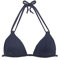 s.Oliver Triangel-Bikini-Top in Navy, C/D Cup