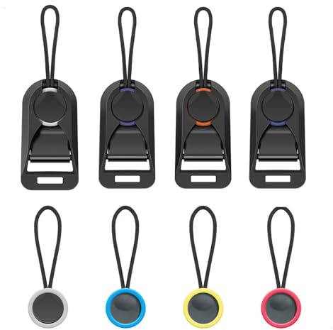 4 stycken kamerarem snabbkoppling fästsystem, kamera hals axelrem adapter axelrem clip adapter dessutom inkludera 4 ankarslingor kompatibel med de flesta DSLR DLSM, svart, En Storlek