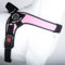 TRE Ponti Geschirr Brio rosa schwarzer Rand 60-75 cm bis ca 10-20 kg