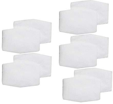 Masque Industriel réutilisable de Masque de Protection de respirateur de Peinture de Produit Chimique Anti-poussière (10 filtres de Coton)