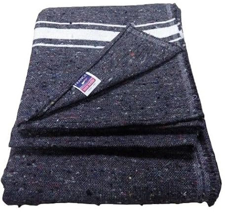 LNT France - Couverture de Protection de Meubles pour Déménagement, Transport et Stockage - Voiture - Animaux - Yoga 120 x 220 cm - 500 g/m² Couverture 100% Textile Recyclé (1)