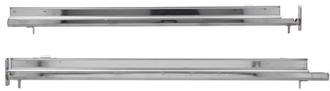 LUTH Premium Profi Parts Teleskopauszug Set für 1 Backblech kompatibel mit Smeg 694170905 in Backofen