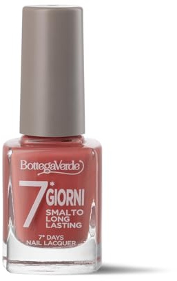 Bottega Verde - Smalto per Unghie, 10 ml, 7 giorni, Long lasting, Colore Corallo