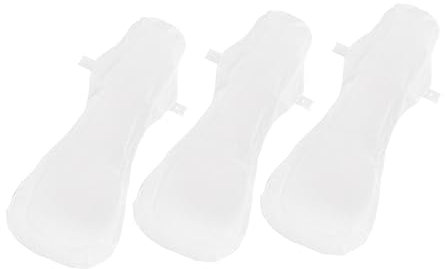 HAWILLOSCH 3stücke Teiliges Wiederverwendbare Waschbare Damenbinden Aus Weicher Baumwolle Super Saugfähige Menstruationspads Mit Atmungsaktivem Wasserdichtem Schutz Bequem Für Reisen Alltag