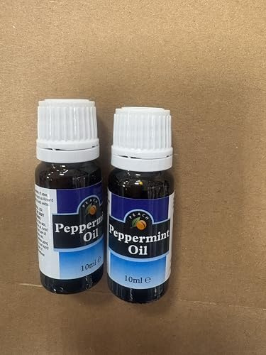 Essential Oil Set, Peach Eucalyptus, Peppermint and Tea Tree, 10ml Each (10ml, Eucalyptus Oil x2)