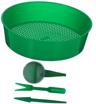 CIYODO Setaccio in Plastica Per Terreno Da Giardinaggio Setaccio Per Pietre Strumento Leggero e Pratico Per Giardinieri e Spiagge