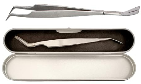 Extractor de garrapatas de acero inoxidable-Herramienta de pinzas para eliminación de 2 en 1 | Remover gancho de pulgas para seguridad de mascotas, extracción de garrapatas de precisión, juego de