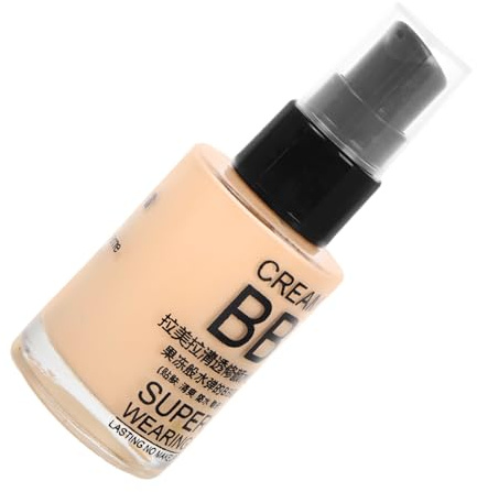 FRCOLOR Cremefarbene Farbverändernde Beauty Balm Creme Grundierung Feuchtigkeitsspendend Aufbaubare Abdeckung für Hauttypen und Töne Hellgelb