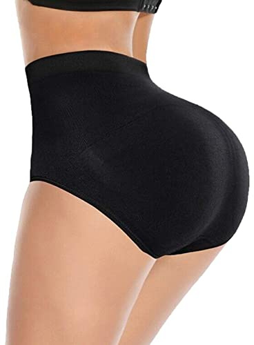 HIOFFER Shapewear Padded Pants Hip Enhancer Tummy Control Knickers Fake Bum