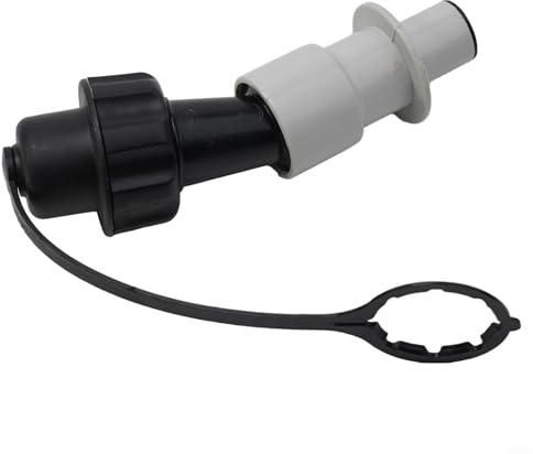 Sistema de llenado de aceite de cadena para motosierras, compatible con OEM 00008905004, herramienta de recarga de plástico resistente a fugas para indicador de nivel