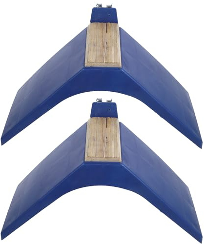 TOPBATHY Soportes de Madera y Plástico para Aves, Perchas Cómodas y Versátiles para Jaulas de Pájaros, Paquete de 2 Piezas para Descanso de Aves Pequeñas