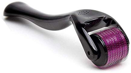 OCHILIMA 540 Titan-Mikronadel-Bart roller Hautpflege für Gesicht Gesichtsfalten Haarausfall Dehnungsstreifen Haarwuchs Bartroller professionelles Microneedling Needling Kit mit Etui