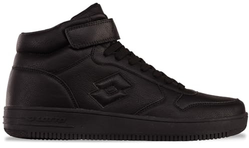 Lotto Código de Estilo: 2400190U PALIOT Mid OC Zapatillas Unisex, Negro, 41 EU