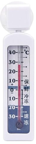 Termometro da Frigo, Termometro per frigorifero,1 Pezzi Termometro Congelatore,1 termometri per frigorifero,termometro per congelatore con ganci e supporto, Ideali per Casa Ristoranti e Bar