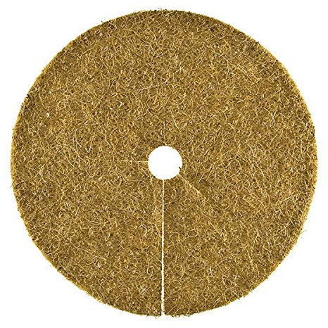 HaGa® Lot de 5 disques de coco - Protection hivernale pour plantes en pot - Diamètre : 25 cm