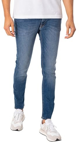 JACK & JONES Herren Jjiliam Jjoriginal Agi 005 NoosSkinny Jeans,Blue Denim,36W / 32L
