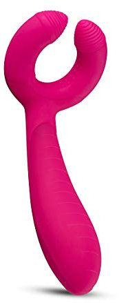 Teazers Silikon Dreifacher Vibrator Paar Vibratoren für Sie Klitoris und G-punkt Leise AnalPlug Prostata Stimulator mit 7 Vibrationsfrequenz